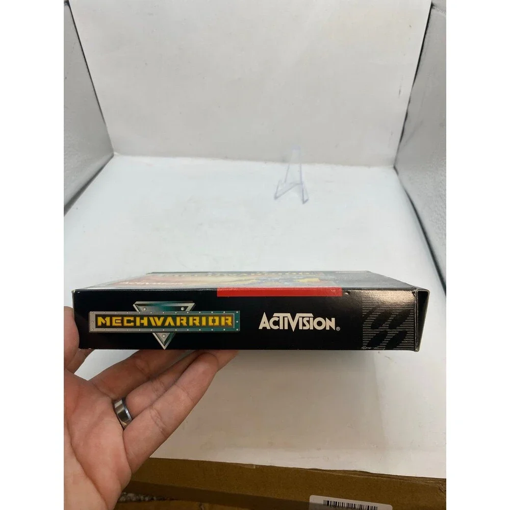 Mechwarrior Super Nintendo SNES Complete Authentic Cartridge Box Manual CIB